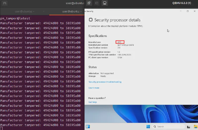 Featured image of post Capturing and Tampering TPM Communication in Windows Virtual Machines