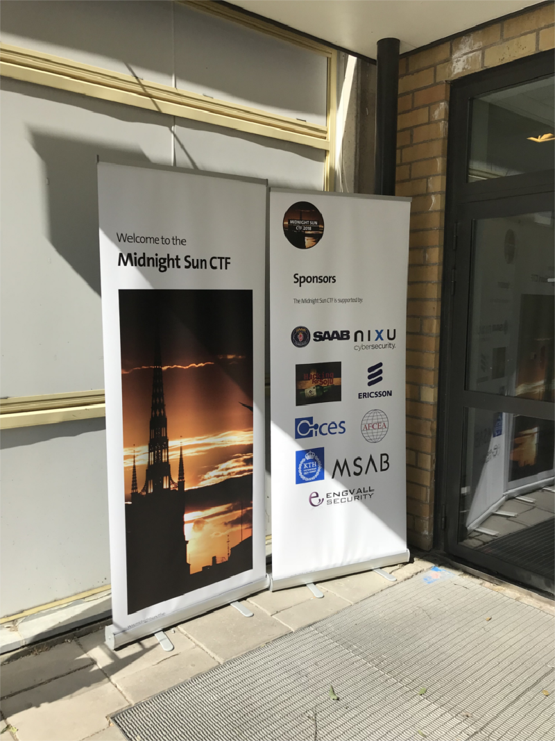Featured image of post Midnight Sun CTF 2018 Finals参加記